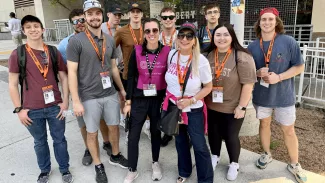 UW-Platteville students attend SXSW festival and conference.