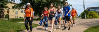 students visit UW-Platteville in summer