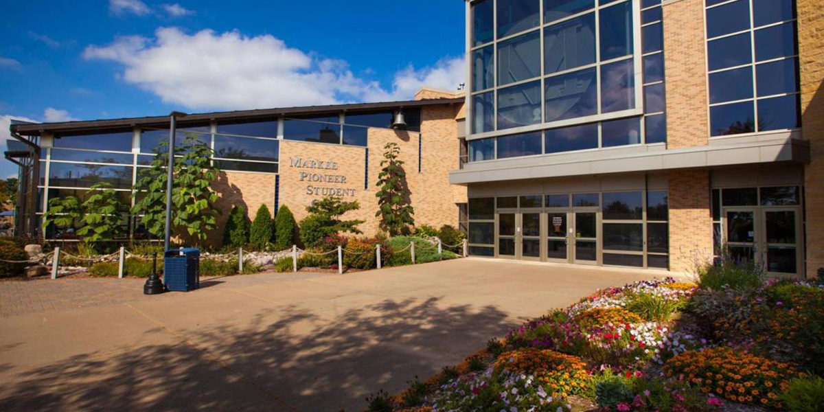 Markee Pioneer Student Center on UW-Platteville campus