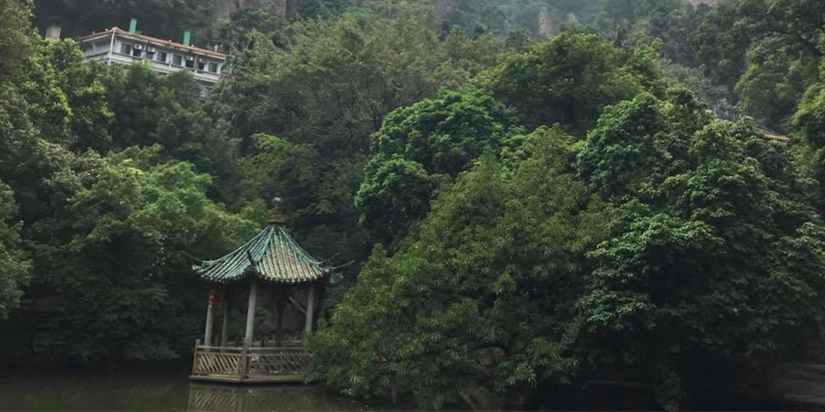 Xiqiao Nature Park in Gaoming, the city directly adjacent to Fuwan