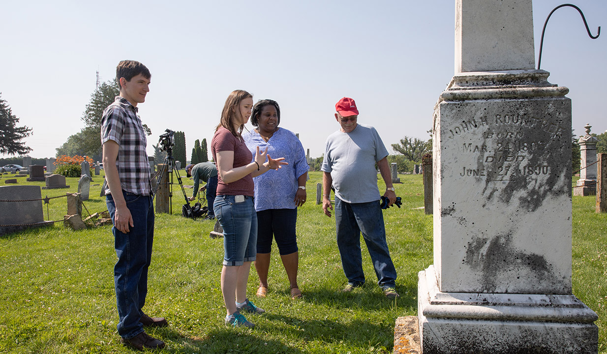 restoring headstone