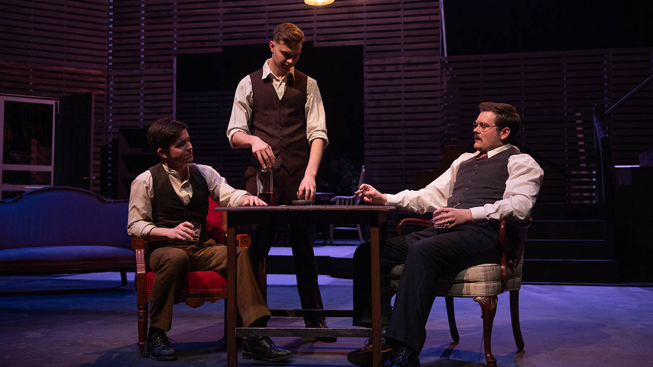 Logan Eigenberger (Edmund Tyrone), Andrew Arevalo (Jamie Tyrone), Jon Hutson (James Tyrone)