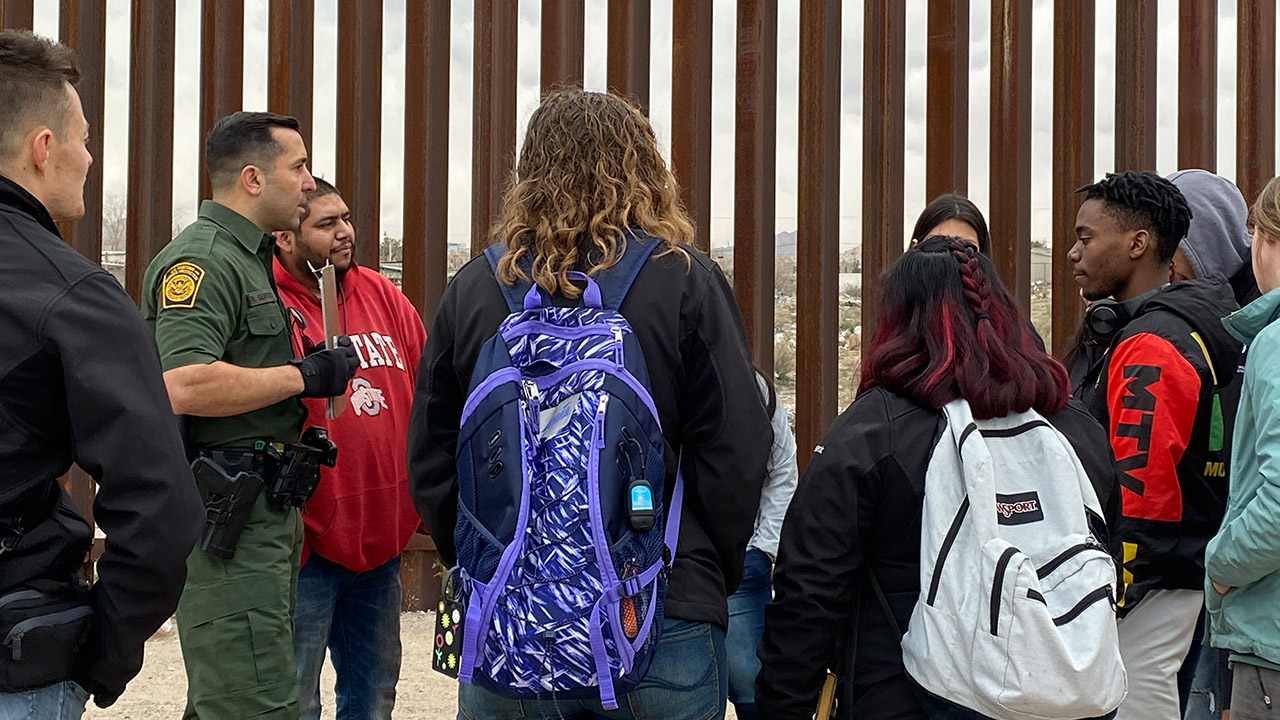Students on Border Immersion Trip