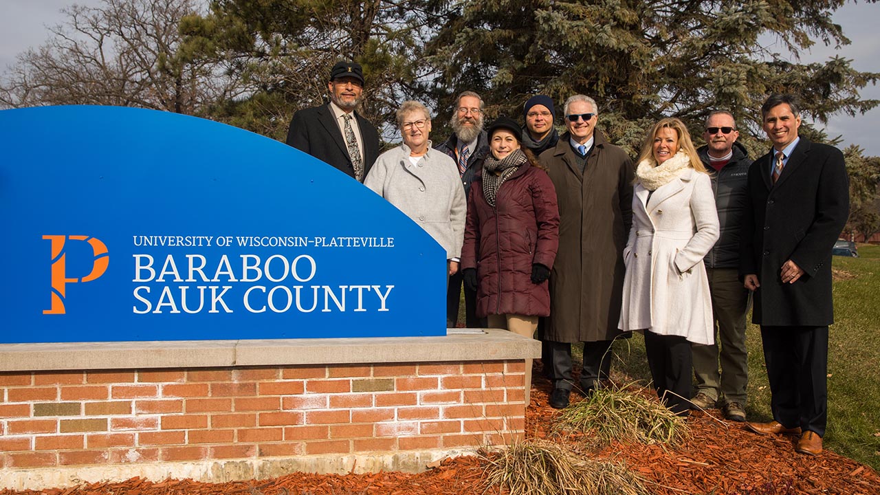 sign dedication ceremony