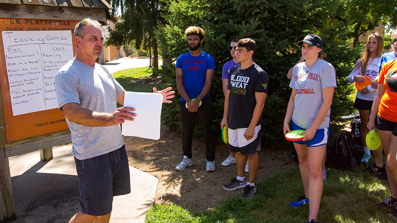 Dr. Scott Ringgenberg, associate professor of health and human performance (2017).