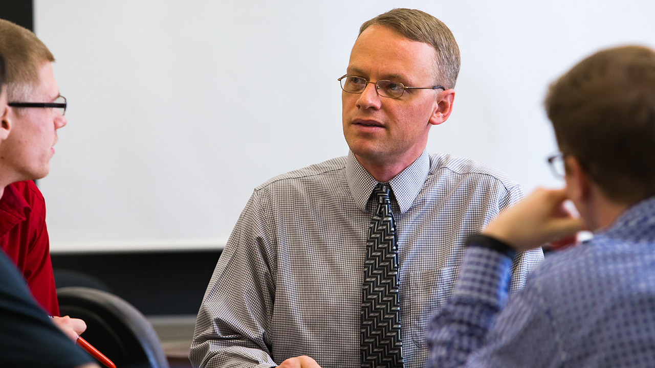 Dr. Thomas Zolper, associate professor of mechanical engineering