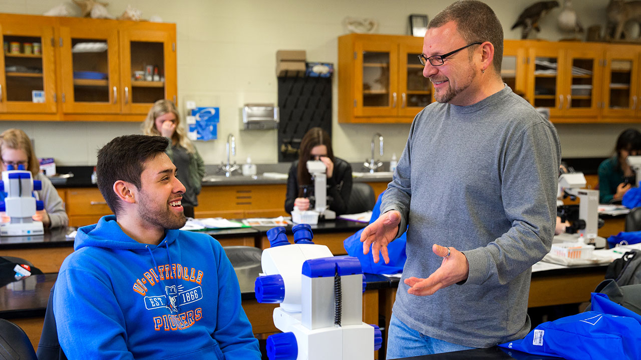 Dr. Kristopher Wright, professor of biology