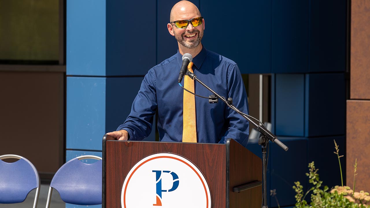 Dr. Wayne Weber, Dean of the College of Business, Industry, Life Science and Agriculture