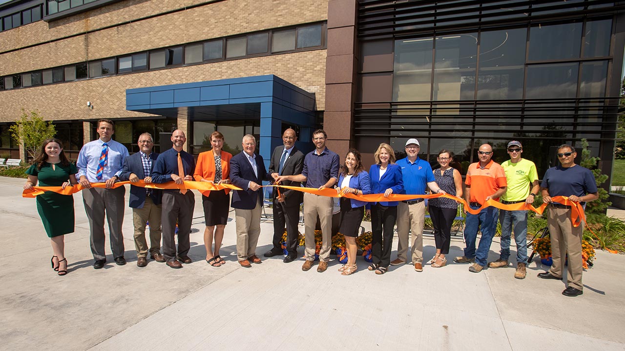 Boebel Hall Ribbon-Cutting Ceremony