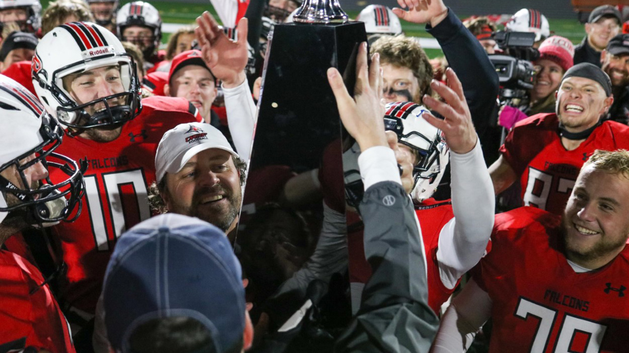 UW-River Falls wins the inaugural Isthmus Bowl Game.
