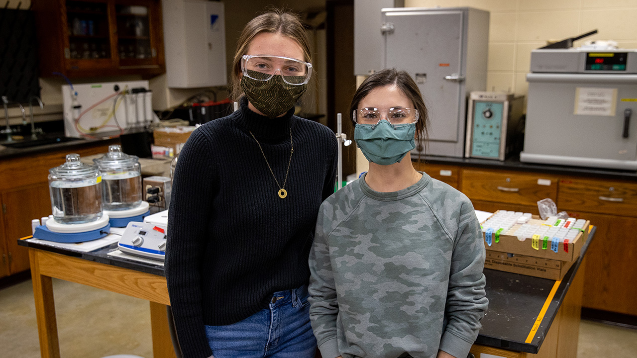 ictured left to right are Jenna Springer and Victoria Chanez. 