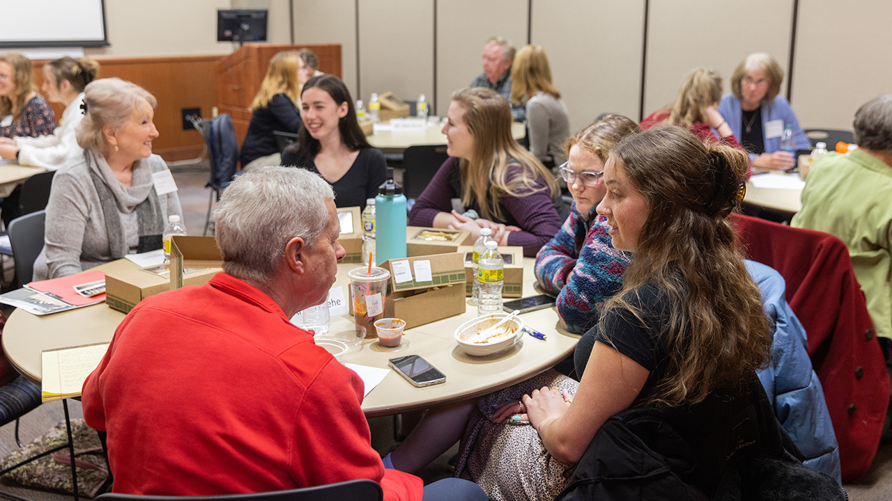 School of Education Luncheon with Retired Teachers