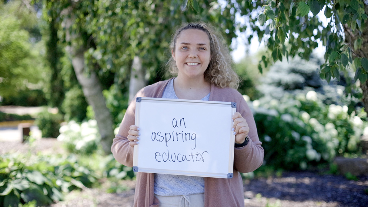 UW-Platteville student