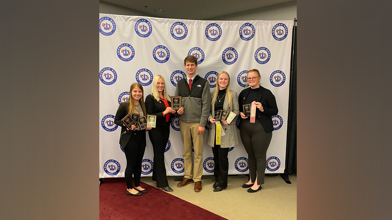 Students place fourth overall in the 88th annual National American Royal Kansas City Collegiate Crops Contest.