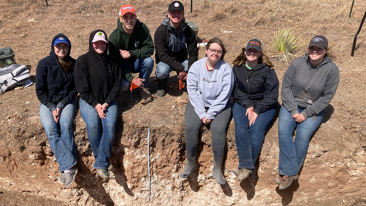 Soil judging team