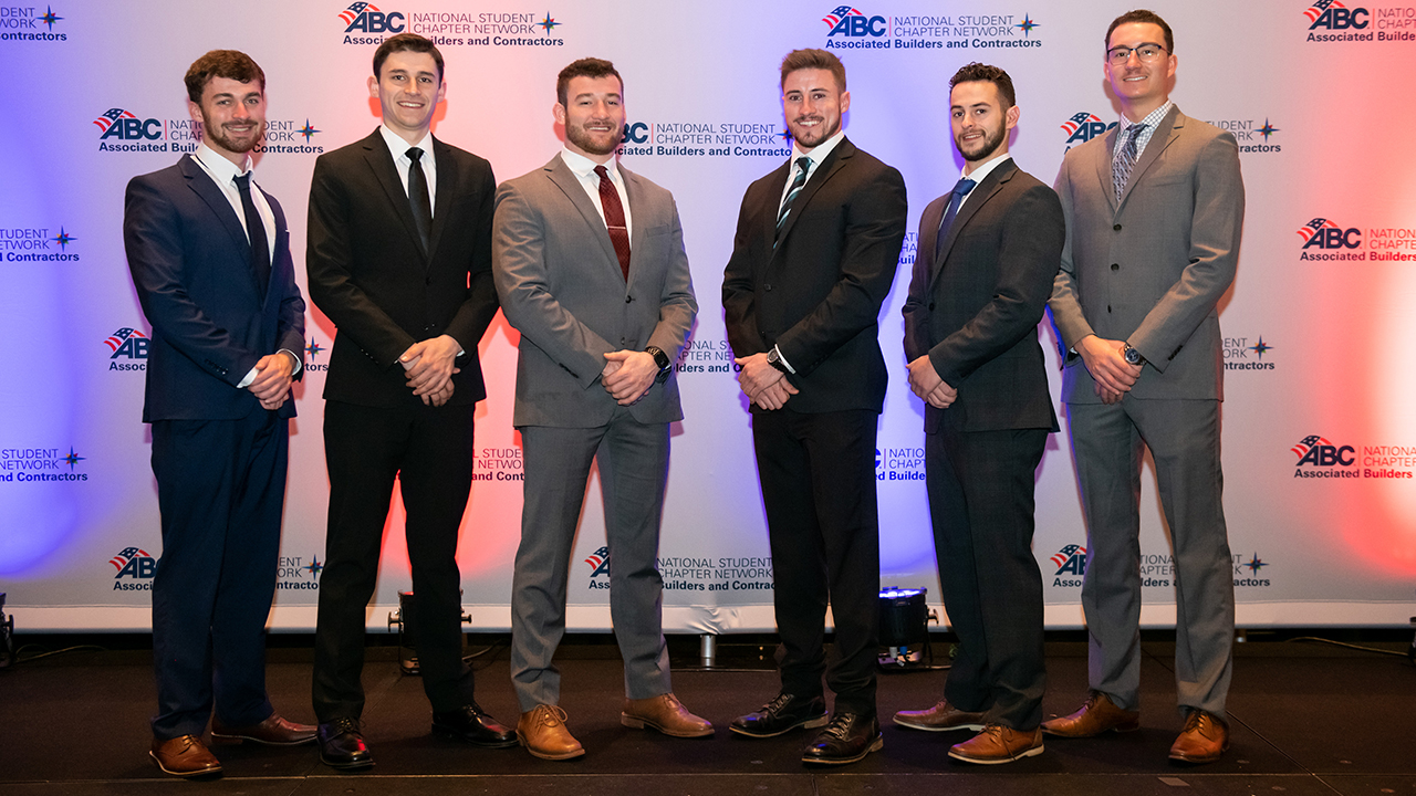 Pictured from left to right are Evan Meyers, Logan Neisen, Zach Wynstra, Colton Ervin, Mike Dzierzynski and Jon Beyer.
