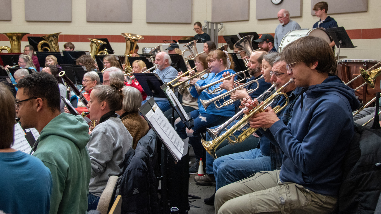 Concert Band combines campus and community players for Fall Concert ...