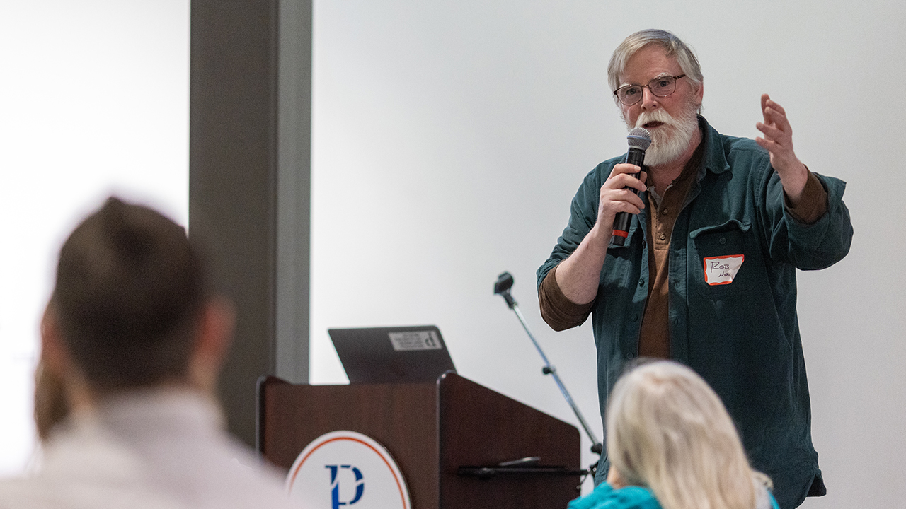 Rob Nurre, president of the Wisconsin Archeological Society