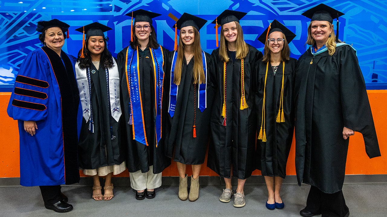 UW-Platteville celebrated more than 470 graduates during its 213th commencement