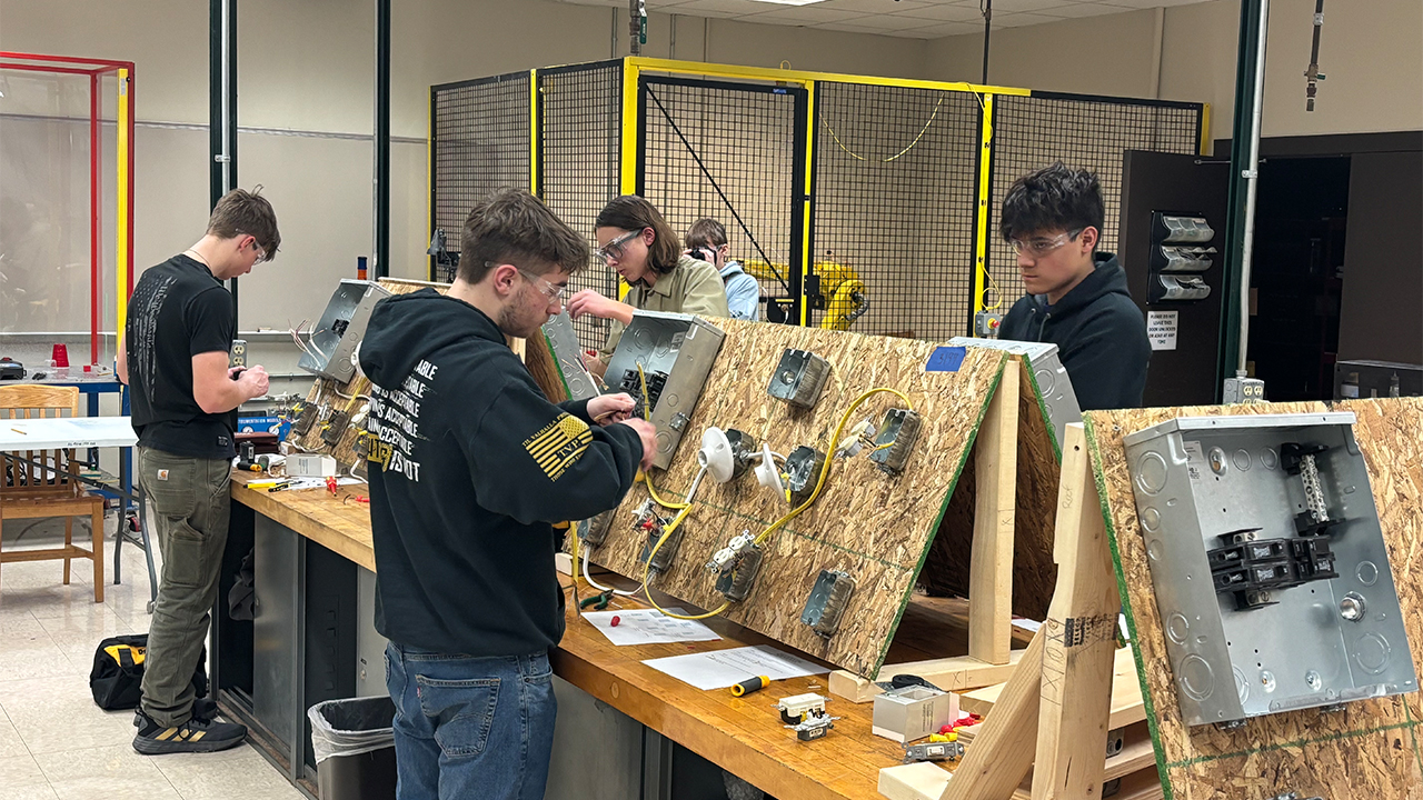 Third annual regional SkillsUSA competition. Photo credit: Dr. Wayne Weber.