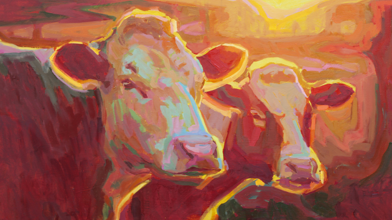 Cows Fire Lit—Kyle Martin