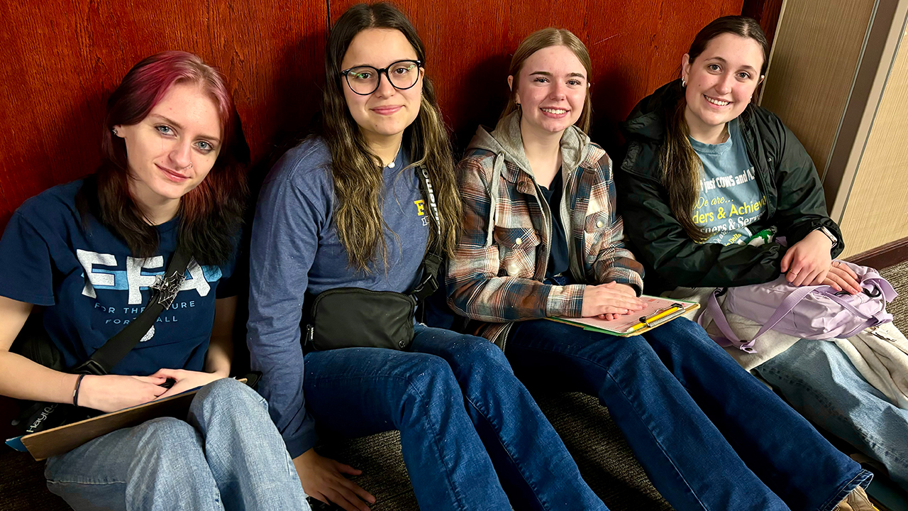 Wisconsin Dells FFA Chapter members.