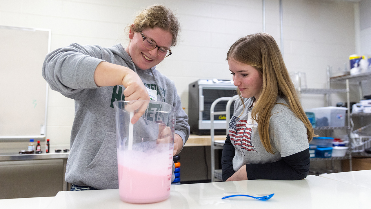 Science and Your Senses workshop.
