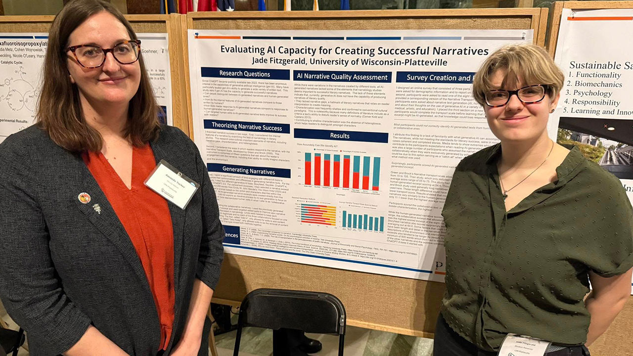 Dr. Amanda Tucker and Jade Fitzgerald