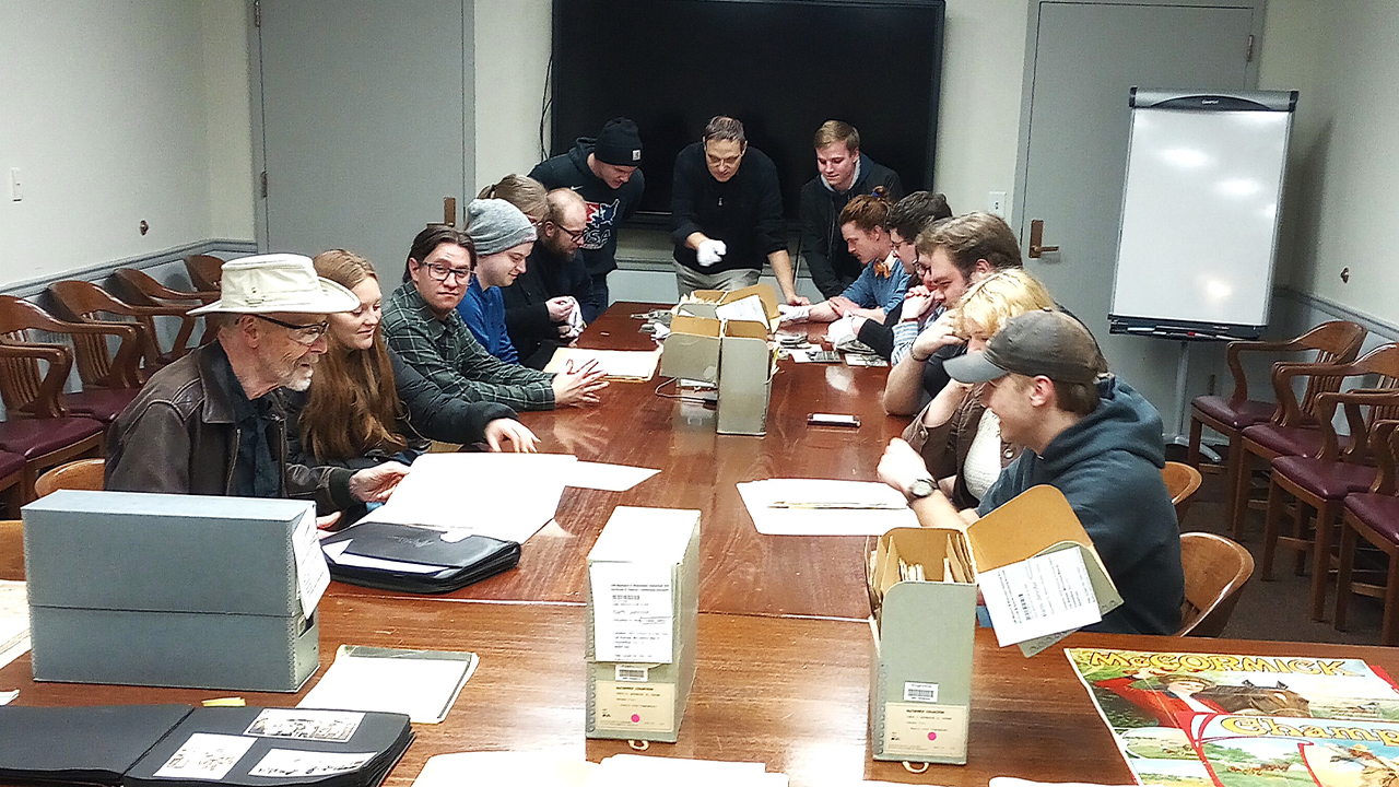 “I am thankful to the UW-Platteville’s History Department for making this trip possible and to the Wisconsin Historical Society as well as The Pyle Center at UW Madison for hosting our group,” said Dr. Andrey Ivanov.