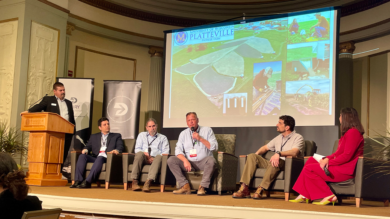 Busch participated in a panel discussion about the multistate project last month at the Dairy Innovation Hub’s Dairy Symposium in Madison..