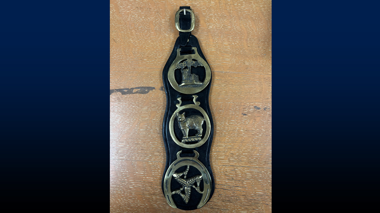 Mysterious find from the archives: This unidentified artifact bears three iconic symbols of the Isle of Man — including the tailless Manx cat.