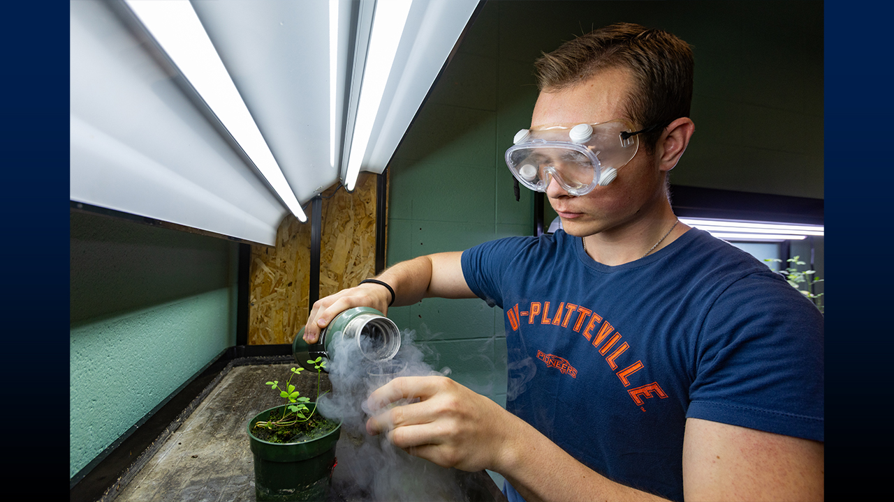 "Landen has done a great job of learning the techniques and then applying the methods independently,” said Dr. Raymond Pugh.