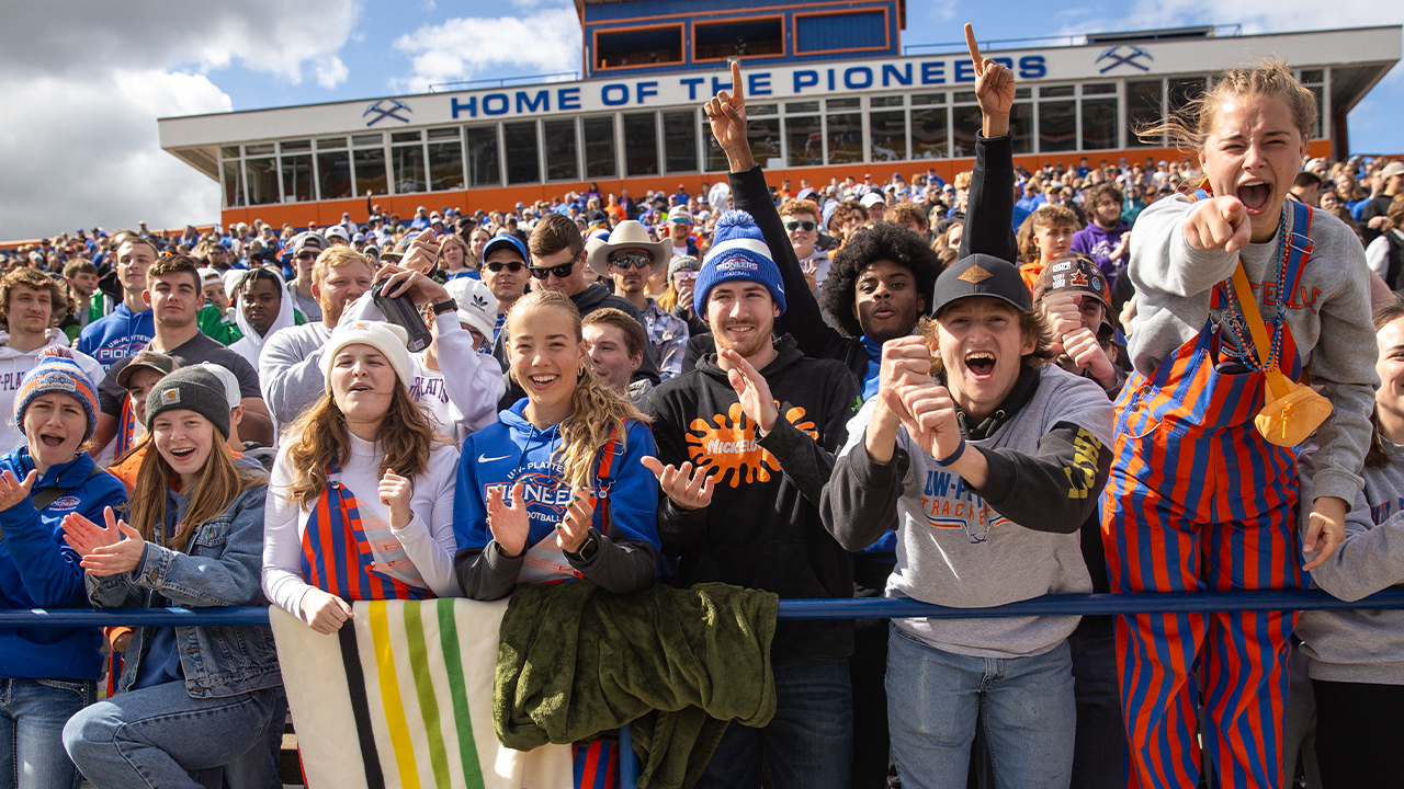 The UW-Platteville Football Team is taking on UW-Stevens Point at 1 p.m. on Saturday, Oct. 4.