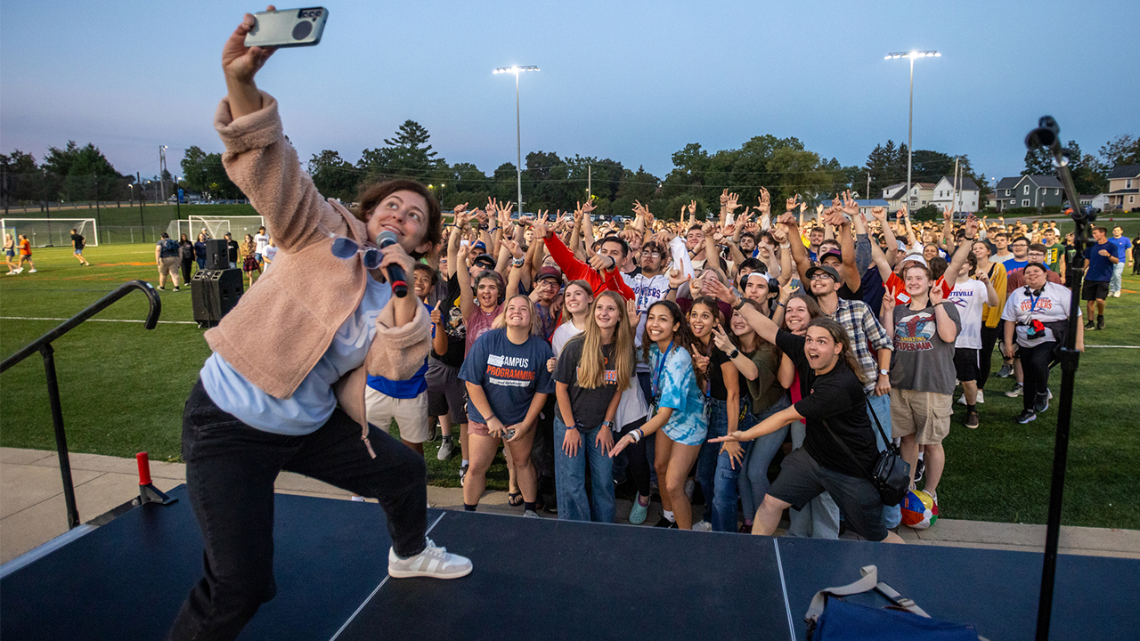 UW-Platteville welcomed the new freshman class to campus.