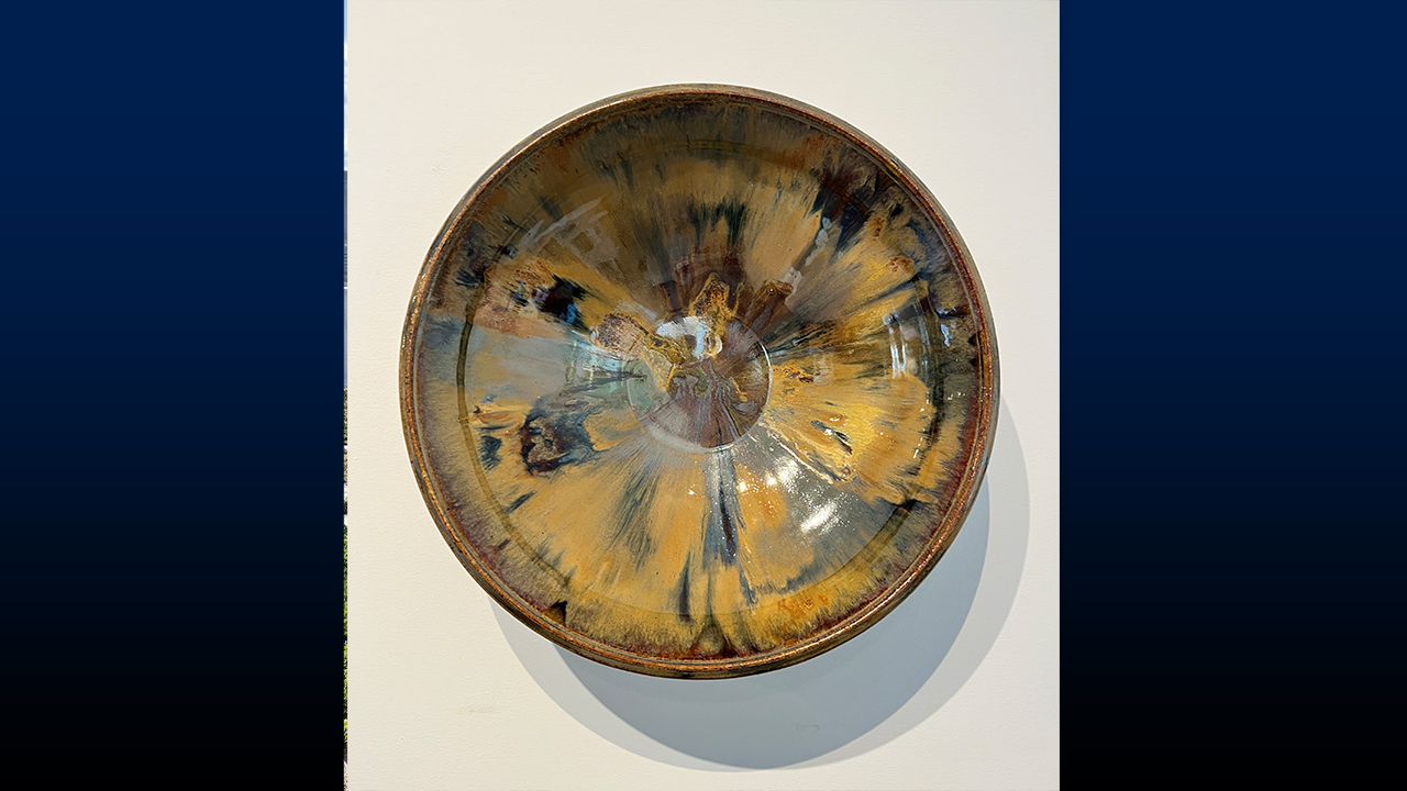 A large bowl by Scott Steder, one of many unique pieces to be featured in this year’s silent auction.