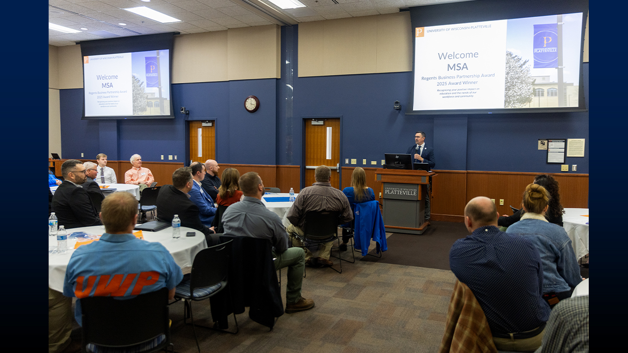 "UW–Platteville is an outstanding institution dedicated to preparing students for real-world success," said MSA CEO Nick Wagner.