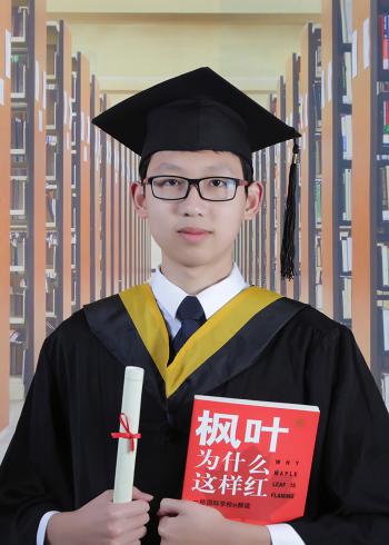 Youkuan (Simon) Yan's high school graduation in May 2017