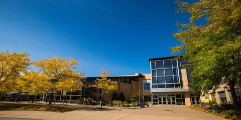 Markee Pioneer Student Center on UW-Platteville campus