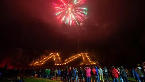 Homecoming Fireworks