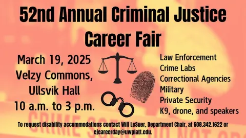 52nd Annual Criminal Justice Career Fair