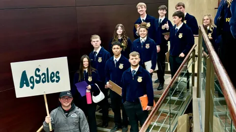 The day featured 14 categories where students competed against other FFA chapters.
