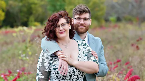 Madi Wunderli with her husband, Ben. Her degree was more than a path to a career; it laid the foundation for a life filled with purpose and achievement.