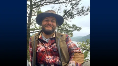 Each semester, Berglund takes students to explore the geology of Devil’s Lake State Park. 