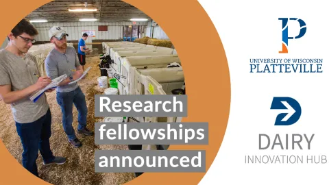 Faculty members will tackle research projects in the Hub’s four priority areas: stewarding land and water resources; enriching human health and nutrition; ensuring animal health and welfare and growing farm business and communities. 