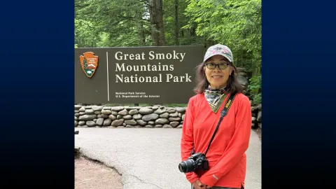 Visiting Great Smoky Mountains National Park, captured in 2025.
