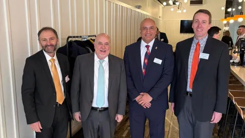 Dean Philip Parker joined Dean Brett Peters (UW–Milwaukee) and Dean Devesh Ranjan (UW–Madison) in Washington, D.C., for the annual American Society for Engineering Education (ASEE) Public Policy Colloquium, an event that brings engineering leaders together with policymakers to discuss national priorities impacting higher education.