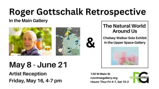 The Rountree Gallery in Platteville is featuring the Roger Gottschalk Retrospective.