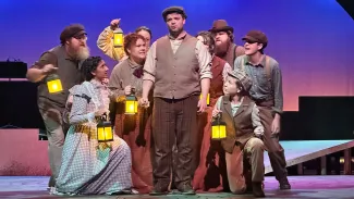 Set in the fictional Irish town of Spindlewood in both the present and in 1895, the musical follows the story of Abraham Reed, the grieving clockmaker who tries to recapture the spirit of the daughter he lost. 