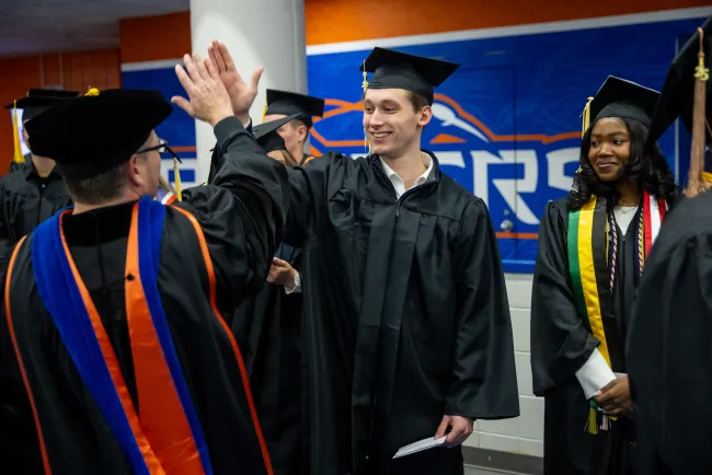 The University of Wisconsin-Platteville celebrated more than 430 graduates during its 215th commencement.