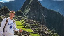Spencer Butterfield at Machu Picchu